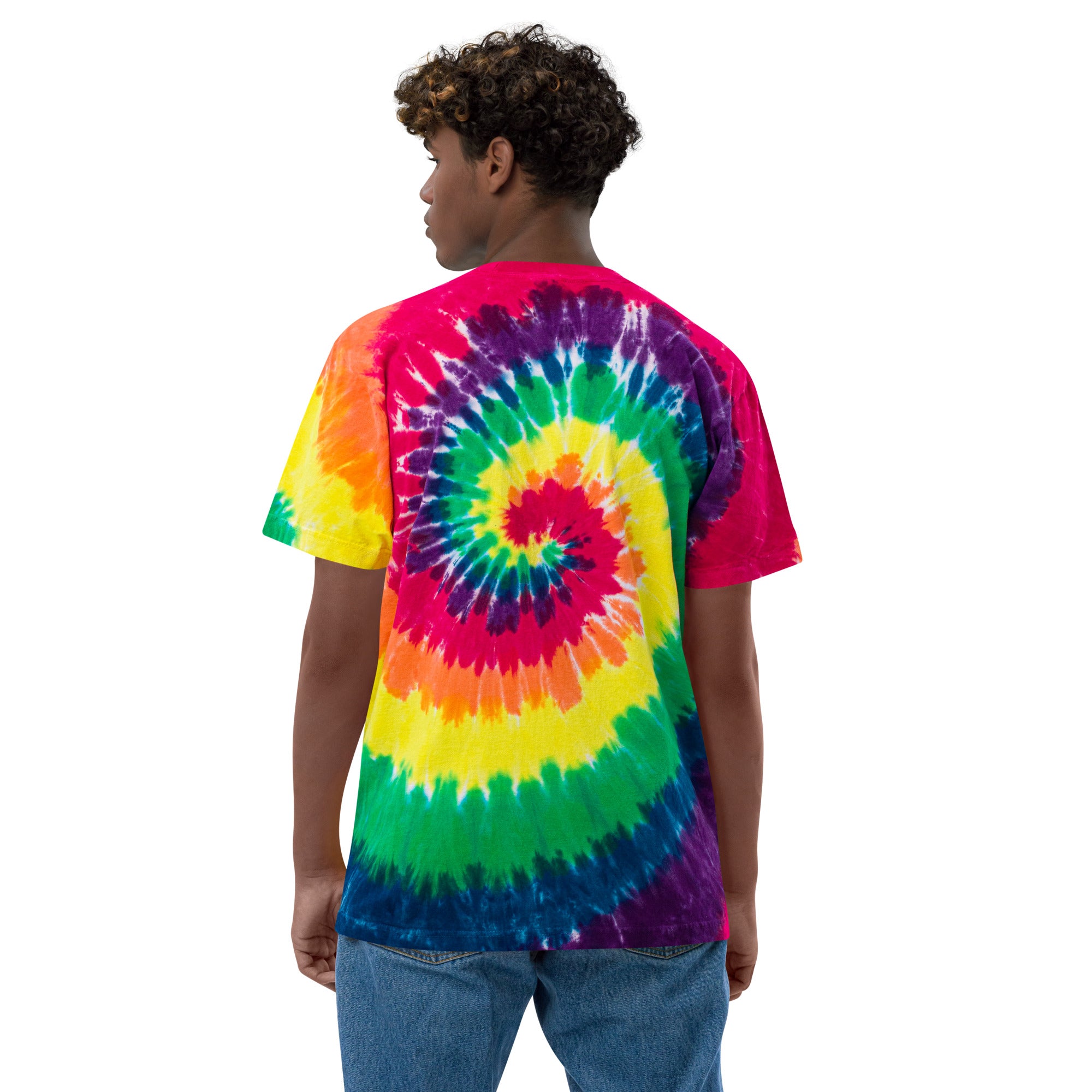 Oversized tie dye t shirt