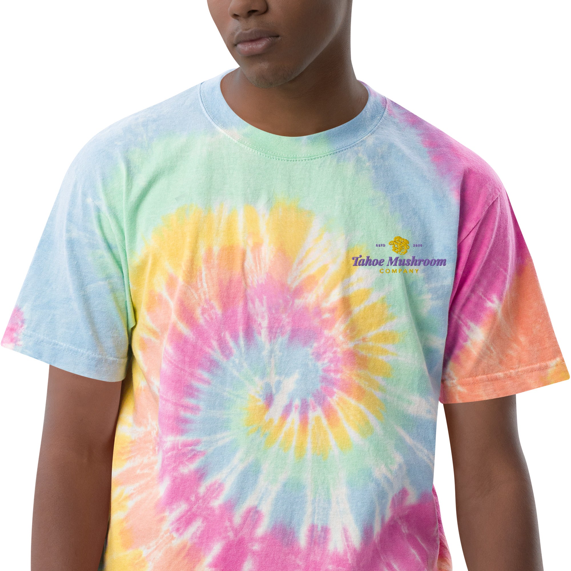 Oversized tie-dye t-shirt – TahoeMushroomCompany